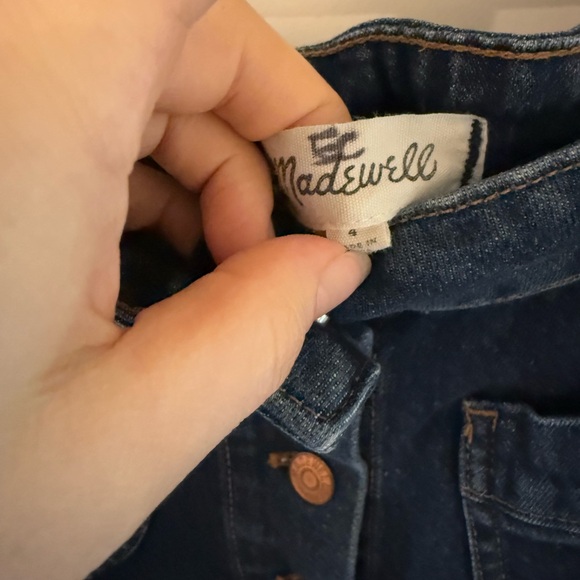 Madewell A-Line Denim Skirt 4 - Picture 4 of 5